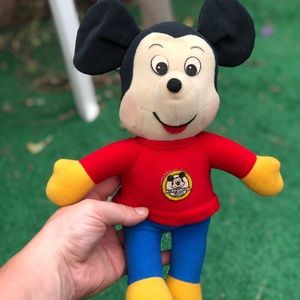 Disney vintage  Mickey stuffed plush